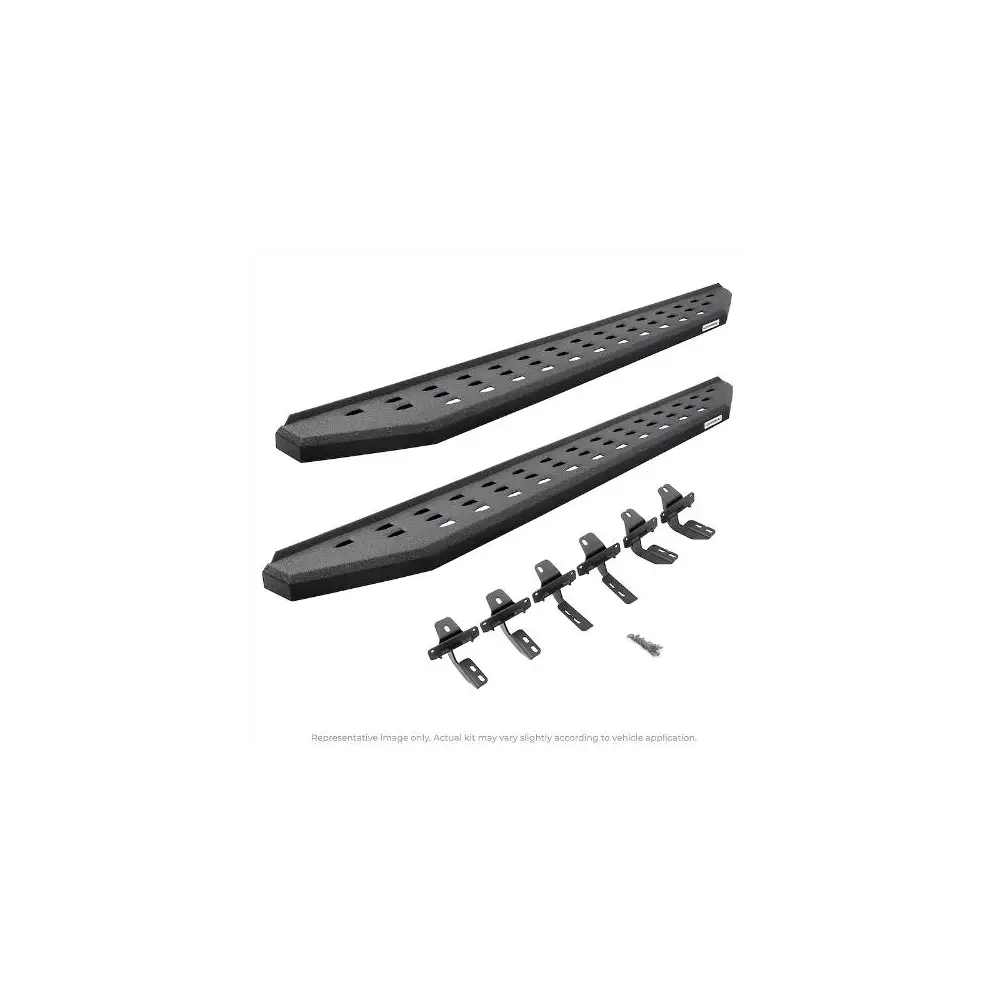 RB20 Running Boards w/ Mounting Brackets - Black - GOR69415087T